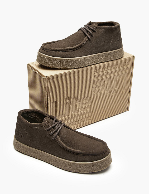 Коричневые женские полуботинки MASCOTTE 64-523221-0209 | ракурс 7