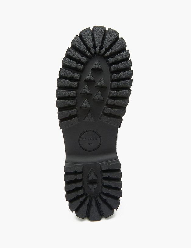 Черные женские лоферы с цепью MASCOTTE 15-2145411-3501M | ракурс 5