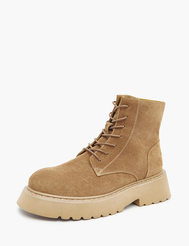 Бежевые женские ботинки MASCOTTE 58-3203322-0208 | ракурс 3