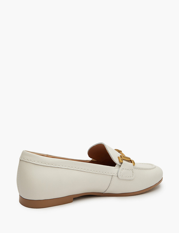 Молочные женские лоферы MASCOTTE 233-5164311-7103M | ракурс 5