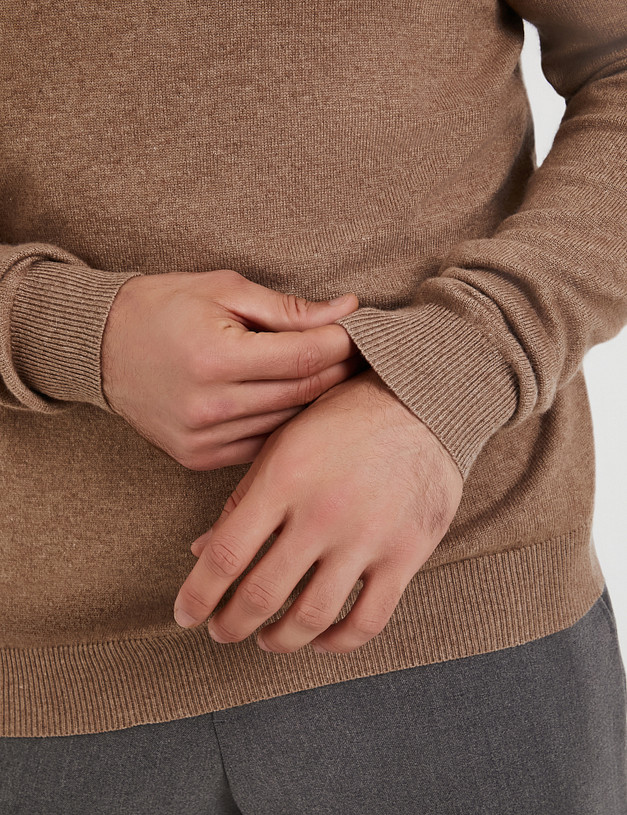 Мужской джемпер цвета капучино MASCOTTE 971-5206-509 | ракурс 5