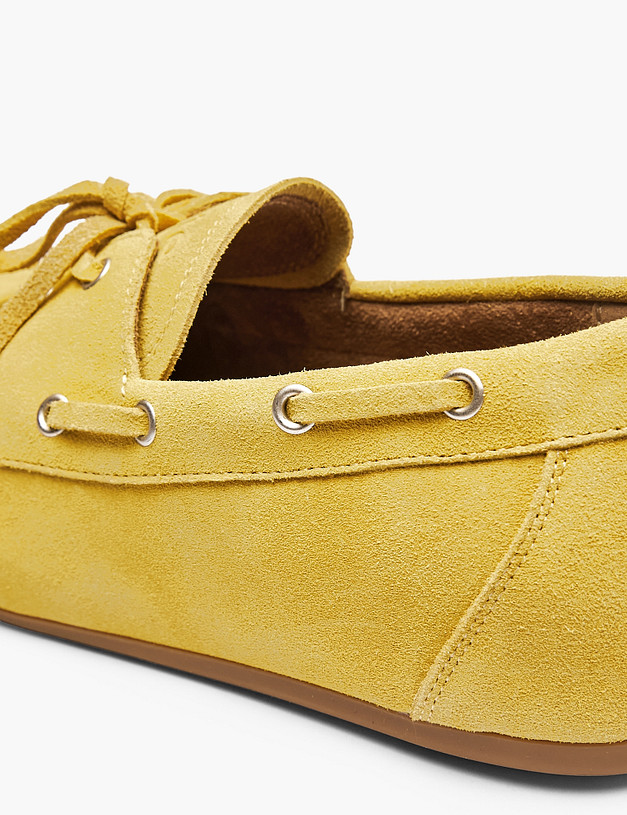 Желтые женские полуботинки MASCOTTE 234-610021-0218 | ракурс 6