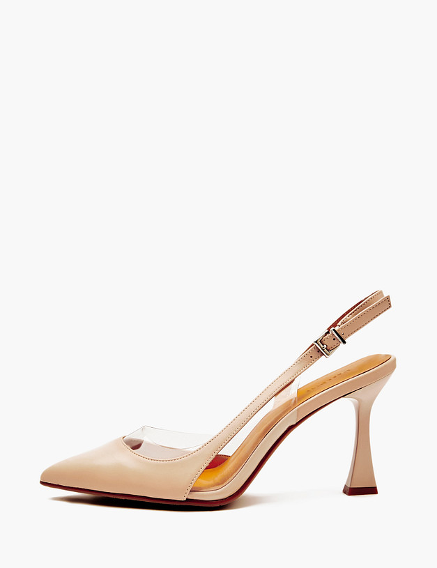 Бежевые женские босоножки MASCOTTE 126-411111-0508 | ракурс 1