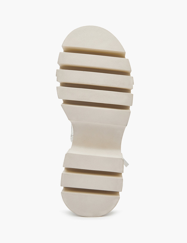 Молочные женские ботинки с пряжками MASCOTTE 15-3204623-7115M | ракурс 5