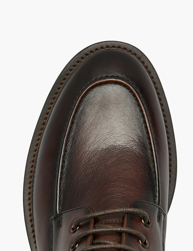 Коричневые мужские зимние ботинки MASCOTTE 175-520632-0109 | ракурс 4