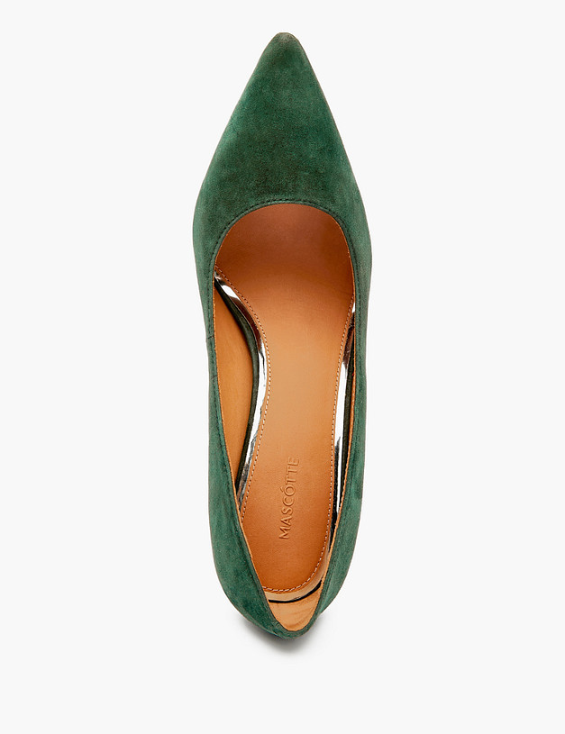 Зеленые женские туфли MASCOTTE 172-3180911-3679M | ракурс 4