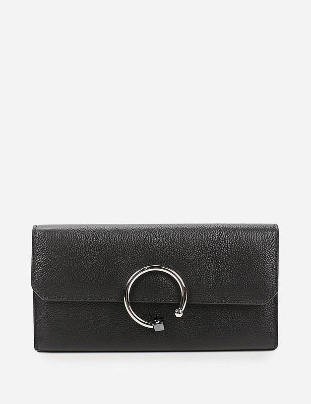 Черный женский кошелек MASCOTTE 628-0111-102 | ракурс 1