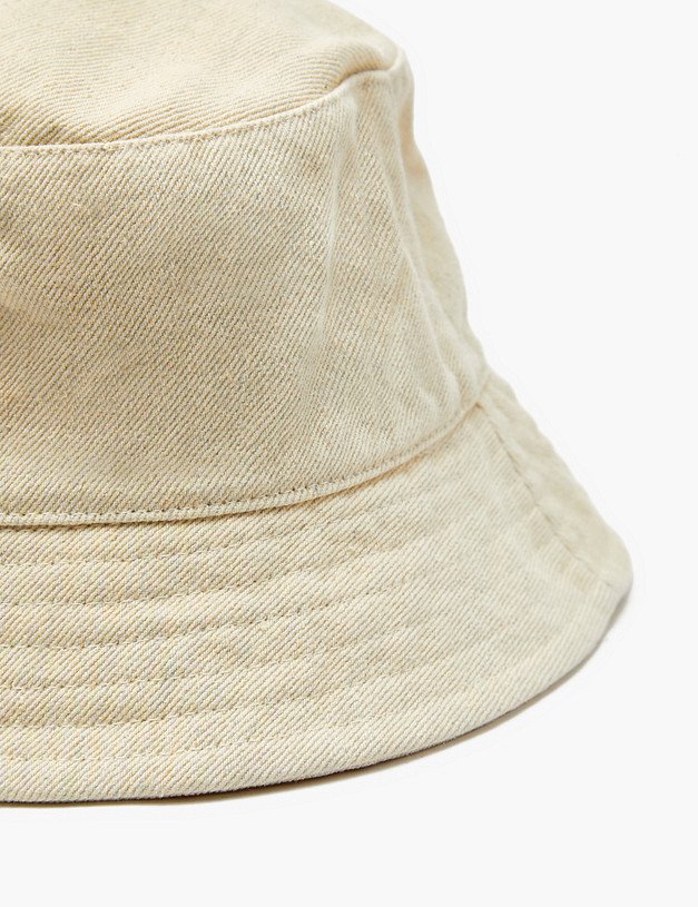 Бежевая женская панама MASCOTTE 776-4110-2608 | ракурс 3