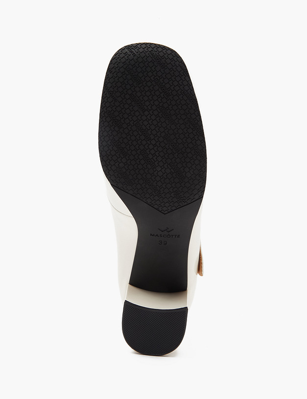 Молочные женские туфли Мэри Джейн MASCOTTE 175-4123111-3778M | ракурс 5