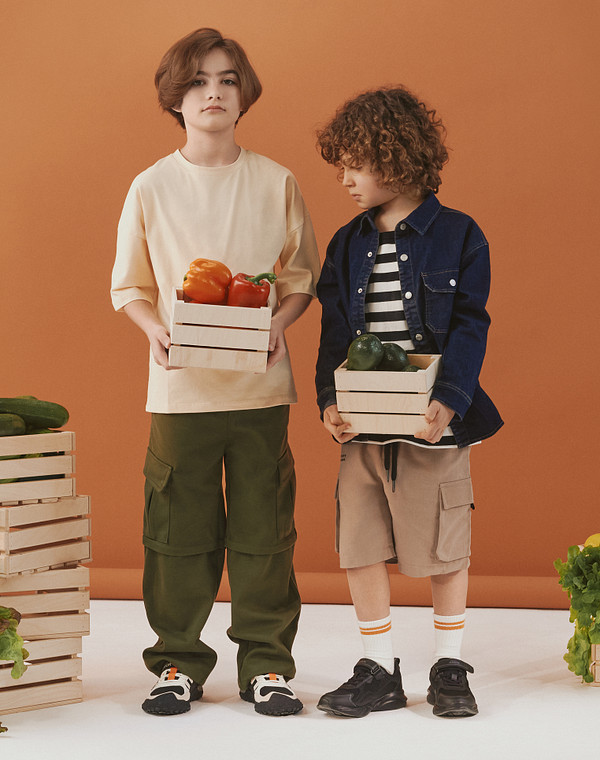 189-412522-0202 Полуботинки для активного отдыха мальч./девич. текстиль-кож.спилок/текстиль черн, Mascotte JUNIOR