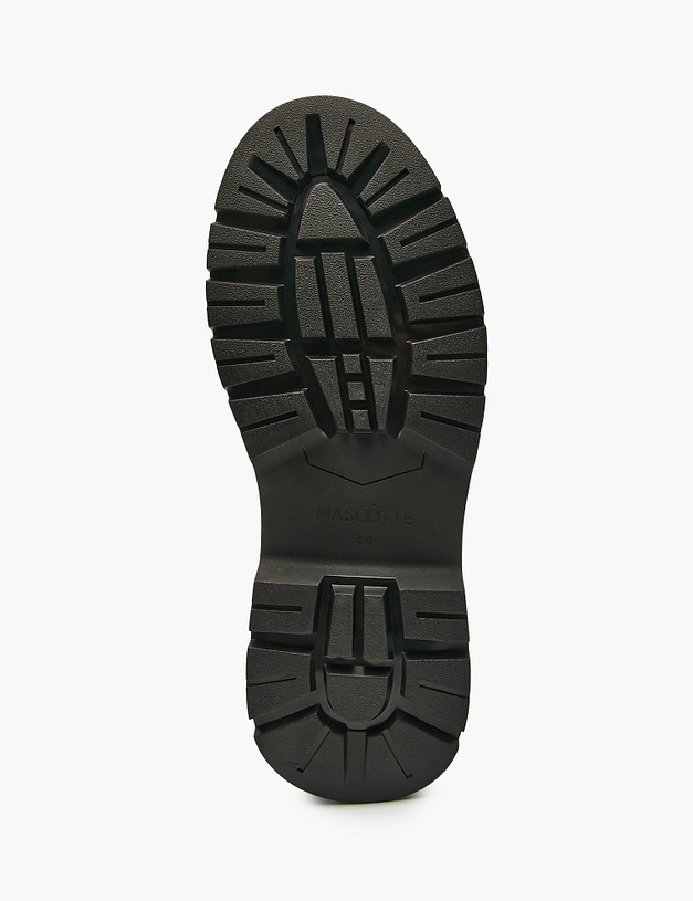 Черные мужские полуботинки MASCOTTE 22-5270121-8134M | ракурс 5