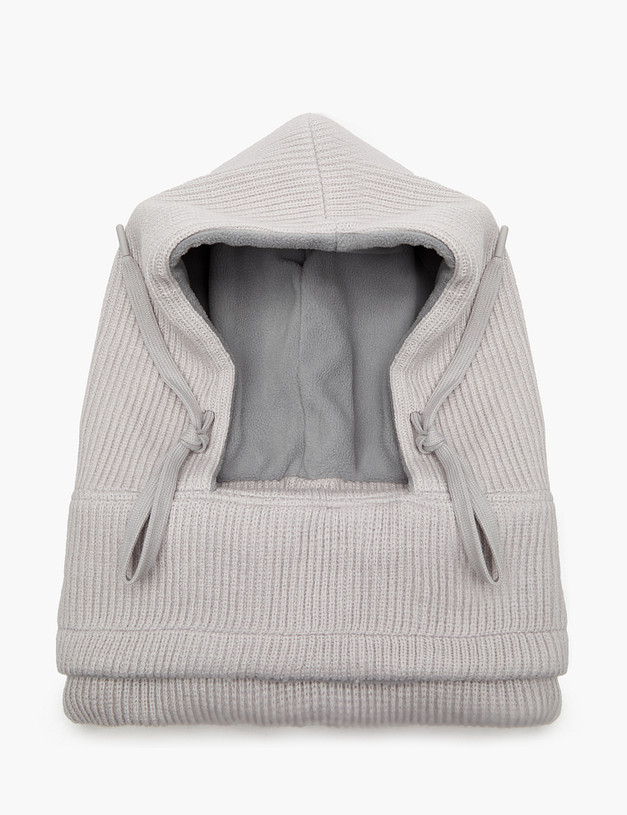 Серая женская балаклава MASCOTTE 766-3232-2410 | ракурс 2