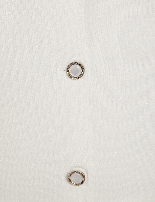 Молочный женский кардиган MASCOTTE 852-6119-2401 | ракурс 5