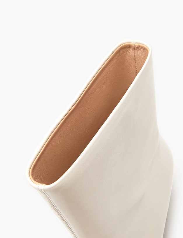 Молочные женские ботильоны MASCOTTE 234-529811-0101 | ракурс 7