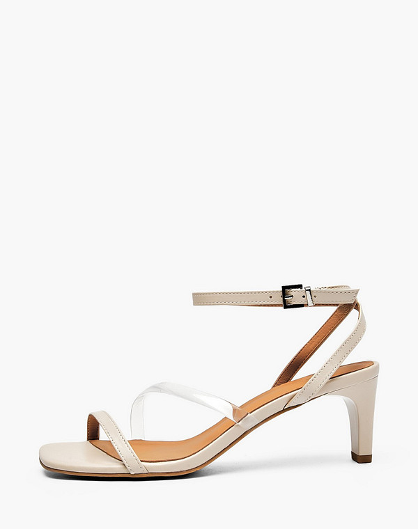 94-615211-6551M Туфли летние женские нат.кожа-силикон/нат.кожа молочн-б/цветн, Mascotte