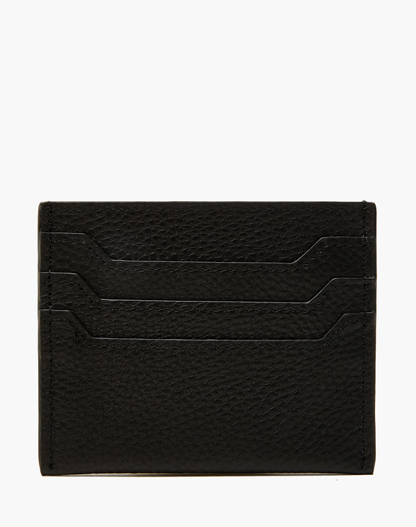 660-4104-102 Визитница.Жен. нат.кожа/текстиль черн, Mascotte