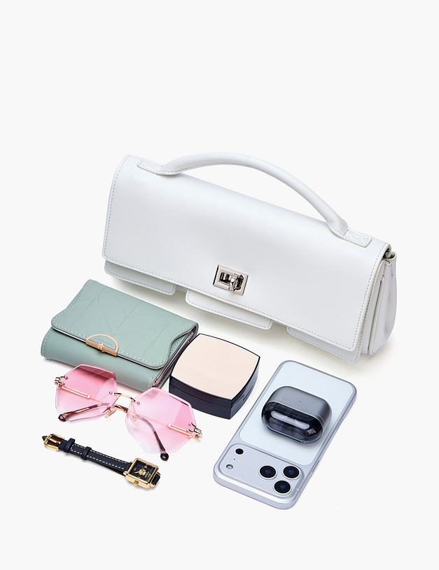 Белая женская сумка MASCOTTE 660-6104-601 | ракурс 5