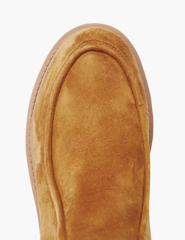 Рыжие велюровые женские челси MASCOTTE 233-3202122-3667M | ракурс 5