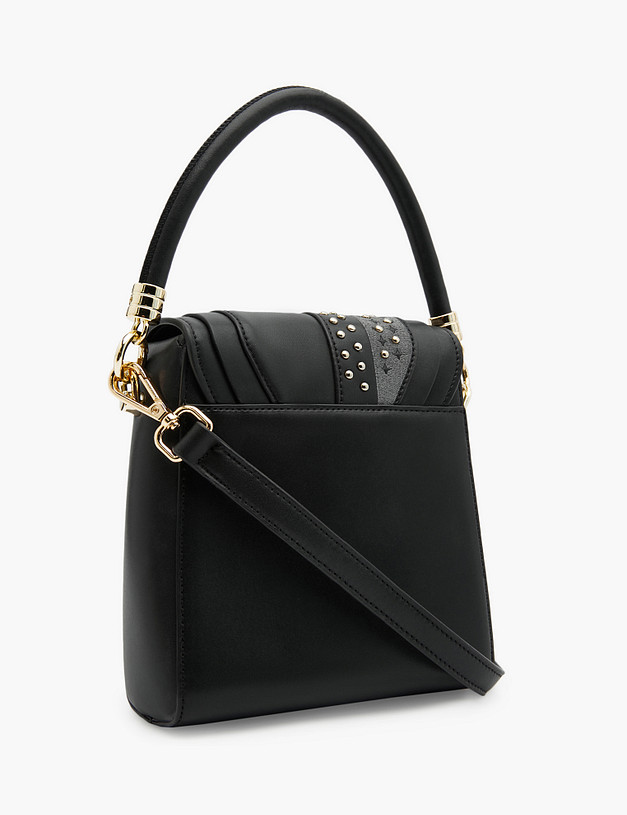 Черная женская сумка MASCOTTE 604-3149-602 | ракурс 3 Черная женская сумка MASCOTTE 604-3149-602 | ракурс 3