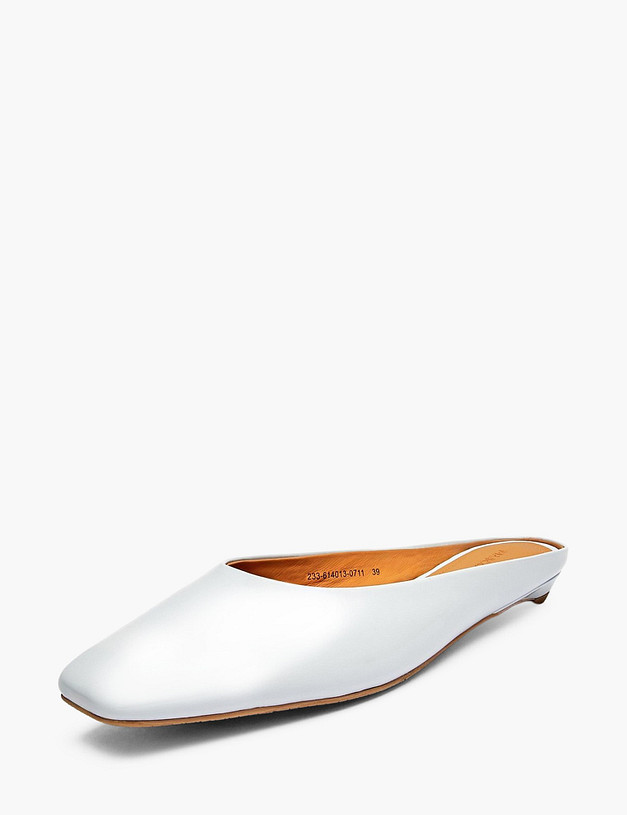 Голубые женские сабо MASCOTTE 233-614013-0711 | ракурс 2