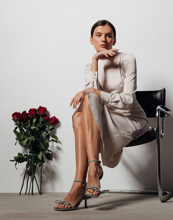 25-211311-0604 Туфли летние женские и.кожа-и.мат./нат.кожа зелен-б/цветн, Mascotte