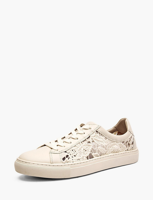 Молочные женские кеды MASCOTTE 22-61204917-7157M | ракурс 2