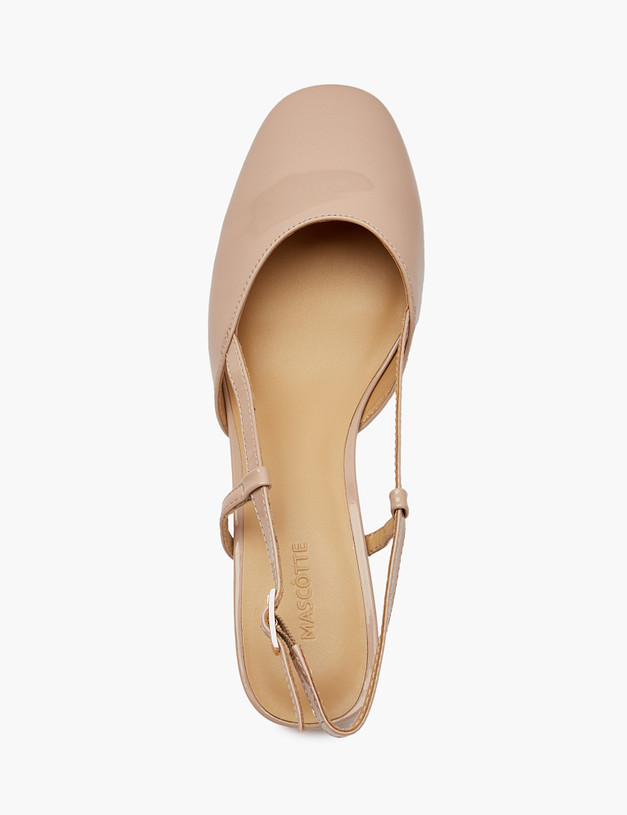 Бежевые женские туфли MASCOTTE 15-512711-0708 | ракурс 4