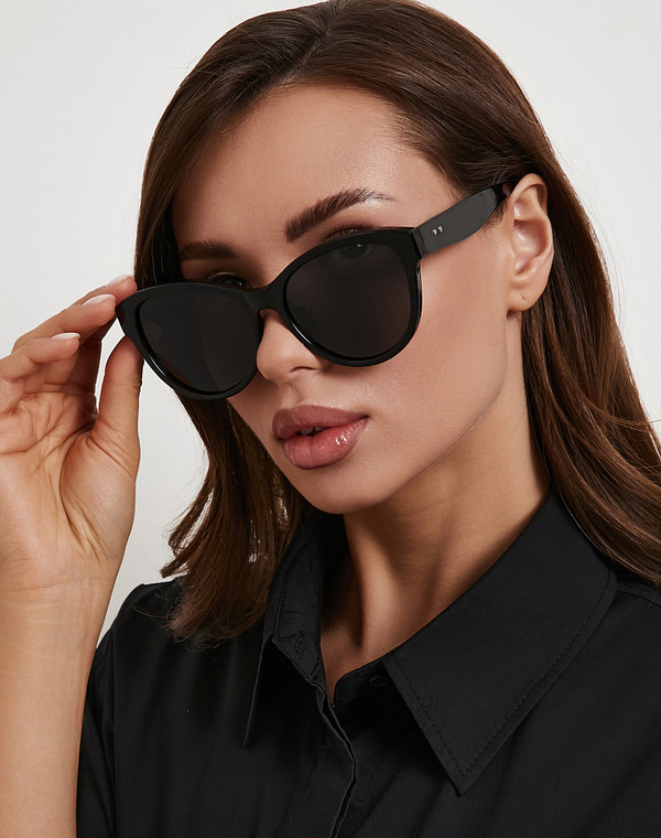 793-6133-7710 Очки женские и.мат. черн, Mascotte