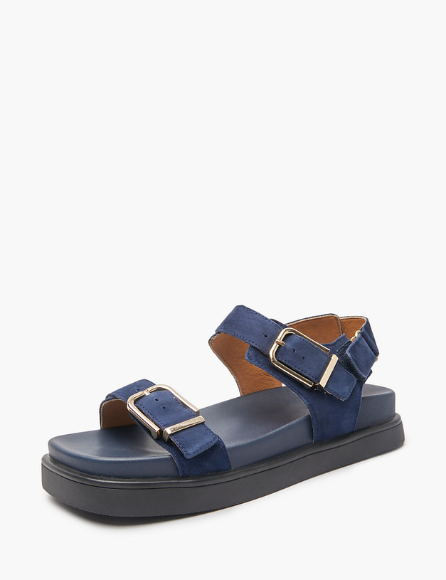 Синие женские сандалии MASCOTTE 233-514611-3642M | ракурс 3