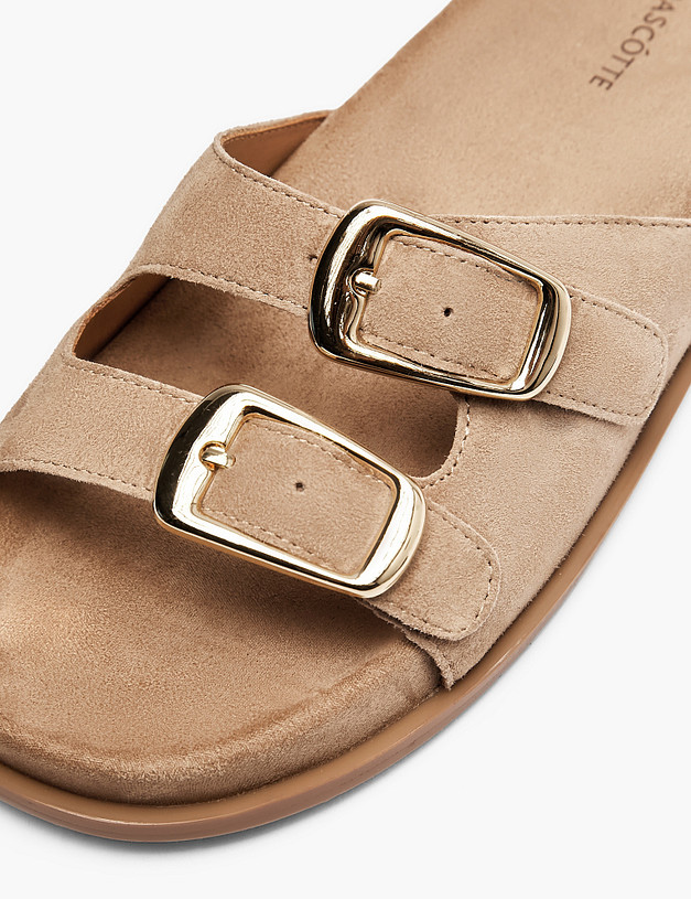 Бежевые женские сабо MASCOTTE 234-611711-4644M | ракурс 6