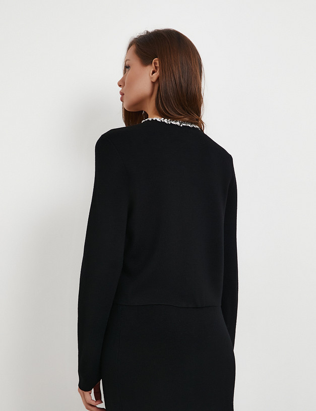 Черный женский джемпер MASCOTTE 852-5218-7502 | ракурс 5