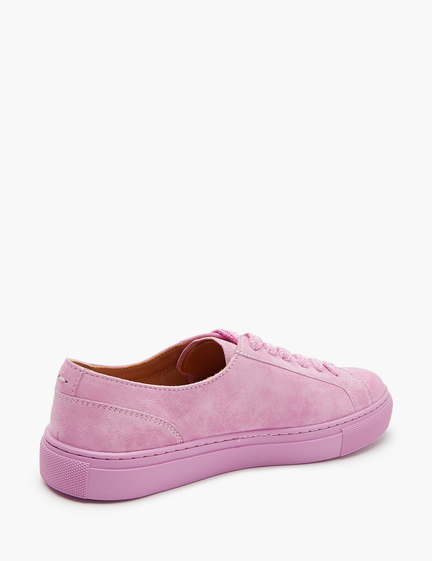 Розовые женские кеды MASCOTTE 22-4120411-4637M | ракурс 3 Розовые женские кеды MASCOTTE 22-4120411-4637M | ракурс 3