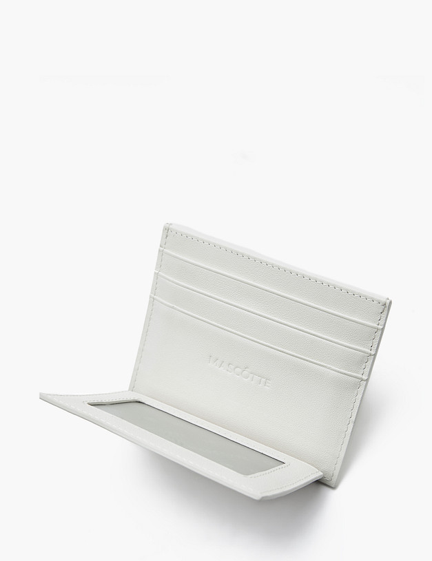 Белый женский картхолдер MASCOTTE 602-4124-101 | ракурс 4