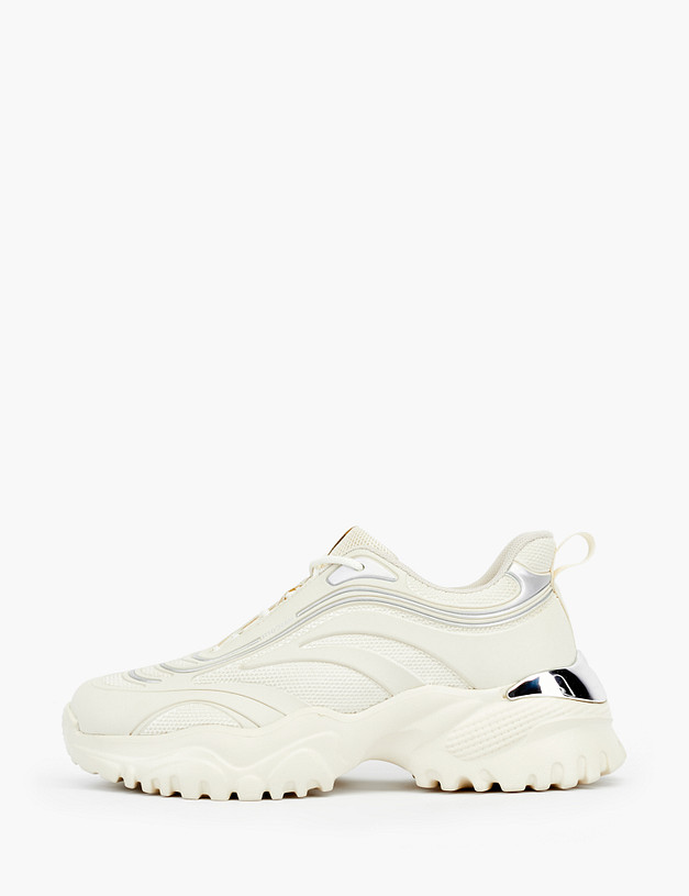 Женские кроссовки цвета слоновой кости MASCOTTE 189-210121-0208 | ракурс 1