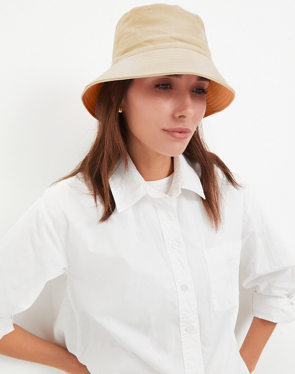 766-4103-2413 Панама жен. текстиль/текстиль оранж, Mascotte Lite