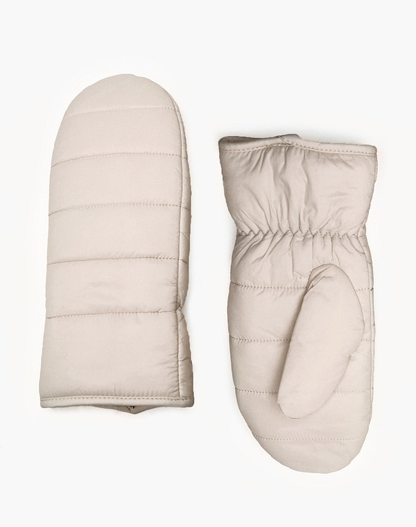 709-4230-201 Варежки жен.. текстиль/ворсин молочн, Lite by Mascotte