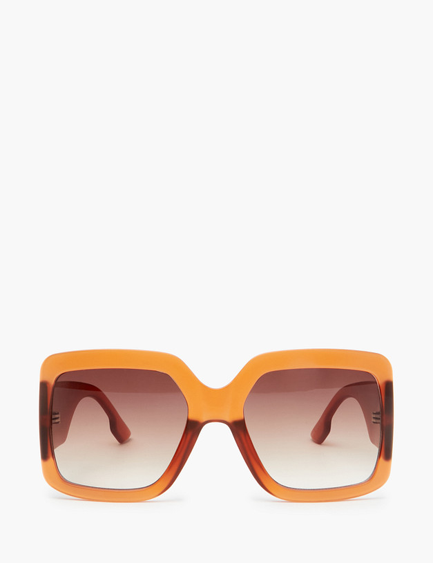 Коричневые женские очки MASCOTTE 753-2104-7709 | ракурс 2