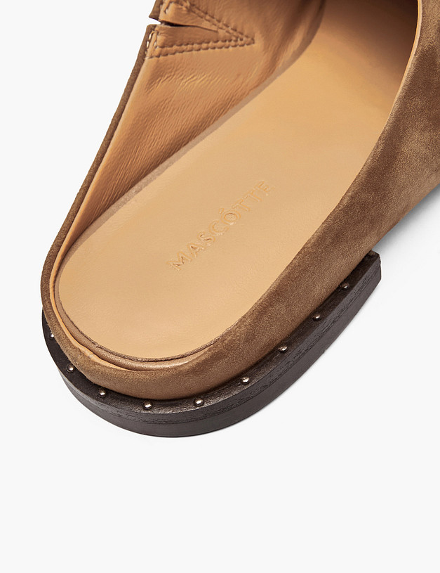 Коричневые женские мюли MASCOTTE 22-6100911-4698M | ракурс 6