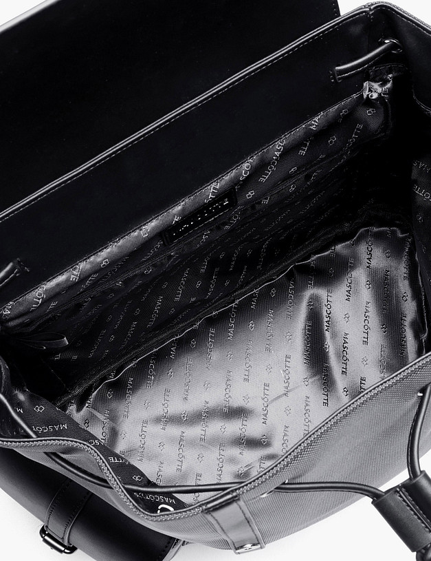 Синий мужской рюкзак MASCOTTE 604-5123-203 | ракурс 4 Синий мужской рюкзак MASCOTTE 604-5123-203 | ракурс 4