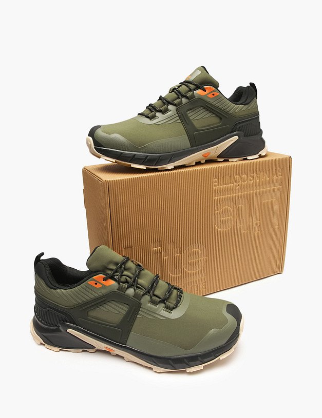 Мужские кроссовки цвета хаки MASCOTTE 182-420521-0204 | ракурс 7