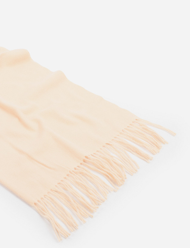 Бежевый женский шарф MASCOTTE 766-1216-2406 | ракурс 3