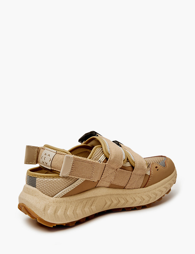 Бежевые женские кроссовки MASCOTTE 181-411521-0201 | ракурс 4 Бежевые женские кроссовки MASCOTTE 181-411521-0201 | ракурс 4