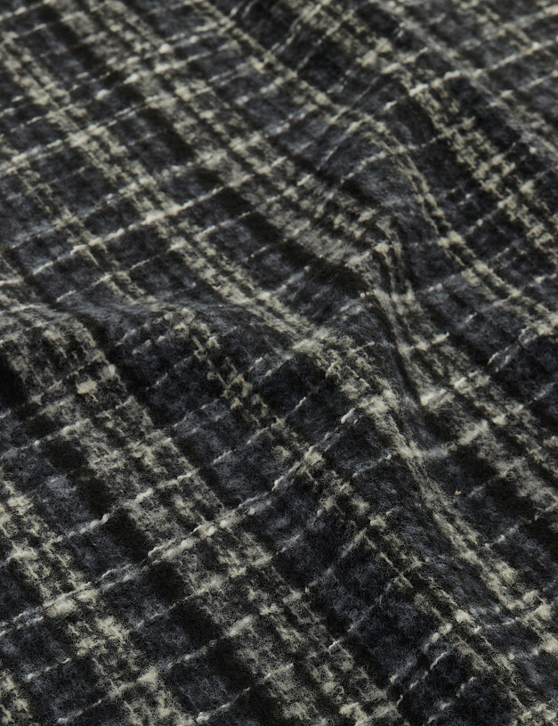 Серый женский шарф MASCOTTE 730-1216-7510 | ракурс 2