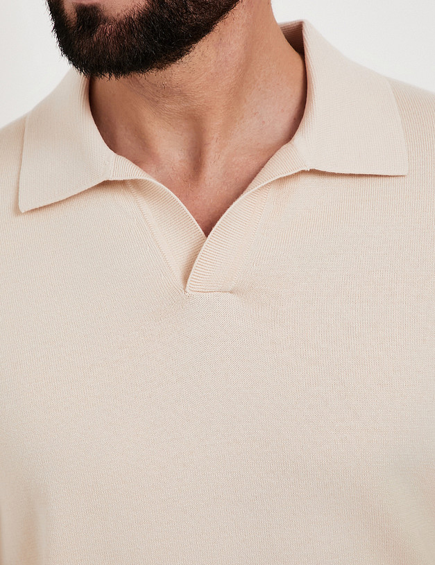Бежевый мужской джемпер MASCOTTE 852-6113-2608 | ракурс 5