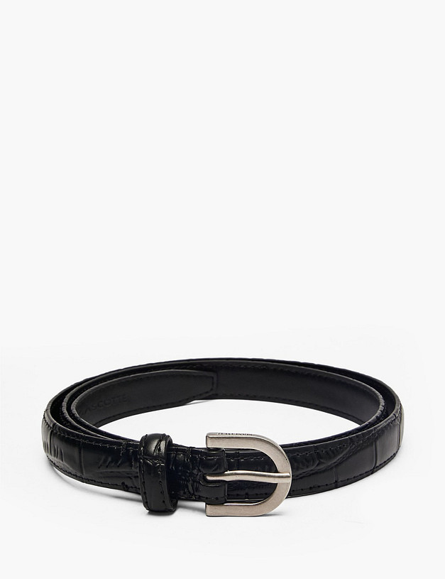 Черный женский ремень MASCOTTE 701-5201-602 | ракурс 1