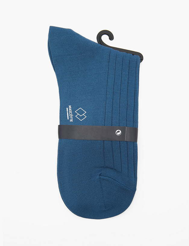 Синие мужские носки MASCOTTE M2211-781 | ракурс 3