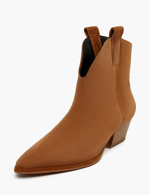 Коричневые женские казаки MASCOTTE 126-3203921-0209 | ракурс 2