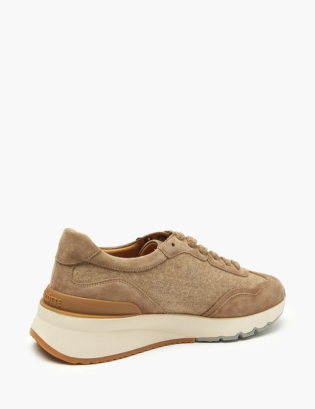 Бежевые женские кроссовки MASCOTTE 22-5260112-4608M | ракурс 3