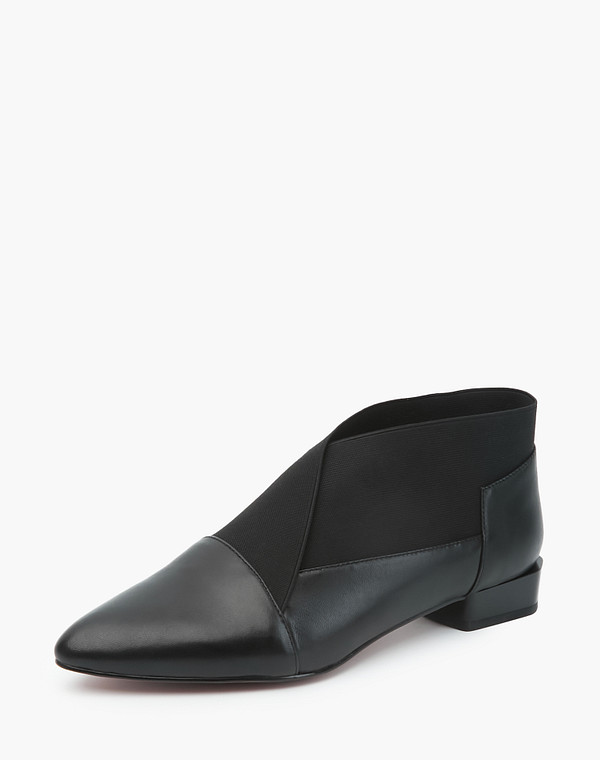 21-210211-0502 Ботинки женские нат.кожа/нат.кожа черн, Mascotte