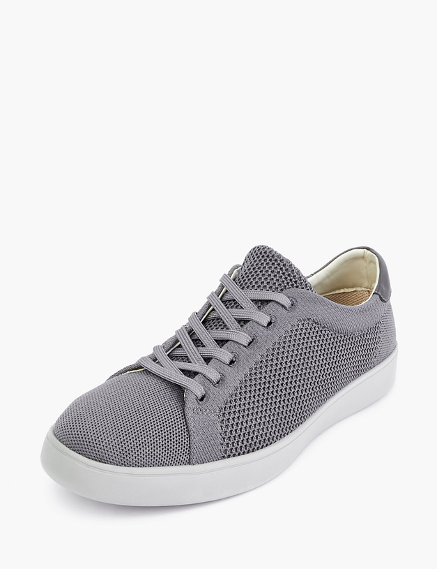 Серые мужские кеды MASCOTTE 58-2131323-0210 | ракурс 2